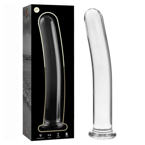 NEBULA SERIES BY IBIZA - MODELLO 17 DILDO IN VETRO BOROSILICATO 18,5 X 3 CM ROSA